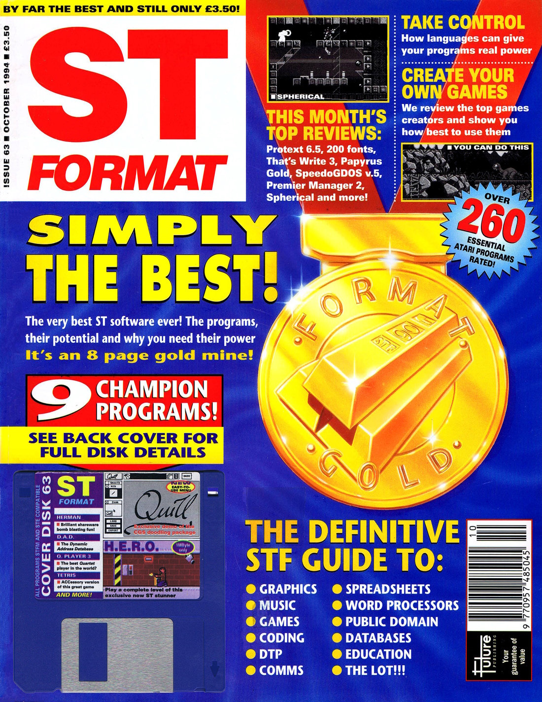 ST Format issue 63 cover
